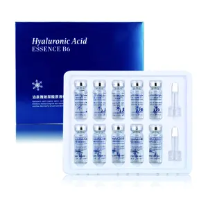 OEM 10 pièces/lot vitamines hydratantes acide hyaluronique sérum soins du visage Anti-rides Anti-âge collagène Essence Liqueur