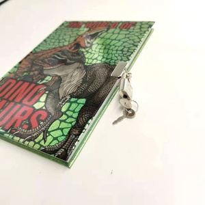 2023 A5 Dinosaur Cartoon Notebook <span class=keywords><strong>Agenda</strong></span> Journal <span class=keywords><strong>secret</strong></span> pour garçon avec serrure Cadeau - Product Image 4