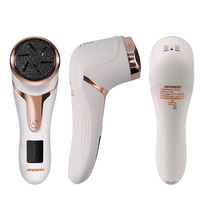 Pédicure professionnelle pied élimination de la peau morte Machine Rechargeable électrique pied râpe pied fichier et callosités dissolvant