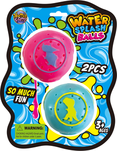 Pelotas <span class=keywords><strong>de</strong></span> Agua para Saltar BY Summer, Paquete <span class=keywords><strong>de</strong></span> 2 Pelotas Rebotantes, Pelotas <span class=keywords><strong>de</strong></span> Salpicadura, Pelotas <span class=keywords><strong>de</strong></span> Playa y Pelotas Antideslizantes, Juguetes <span class=keywords><strong>de</strong></span> Piscina para Niños - Product Image 1