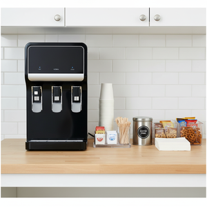 Système intelligent de filtration d'eau avec chauffage/refroidissement, distributeur moderne en plastique, purificateur alcalin coréen, filtres UV pour hôtels et foyers - Product Image 2