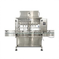 Machine de remplissage automatique à 6 têtes, remplisseur par gravité à flux libre pour jus, lait, eau, shampoing, détergent en bouteille