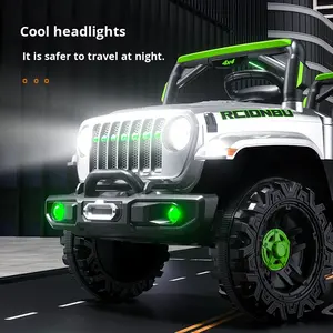 Voiture électrique à quatre roues motrices télécommandée <span class=keywords><strong>pour</strong></span> bébés garçons et filles, véhicule tout-terrain électrique à quatre roues - Product Image 5