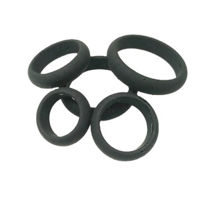 Sản phẩm dành cho người lớn 6 miếng kích thước người đàn ông của Silicone O nhẫn dành cho người lớn quan hệ tình dục đồ chơi cho sự chậm trễ xuất tinh kiểm soát và kéo dài dương vật Enlargement - Product Image 2