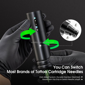 <span class=keywords><strong>Ambition</strong></span> <span class=keywords><strong>Ninja</strong></span> 2.0, Pistola de Tatuaje Eléctrica con Pantalla Digital, Máquina de Tatuaje Rotativa Inalámbrica Profesional para Artistas del Arte Corporal - Product Image 3