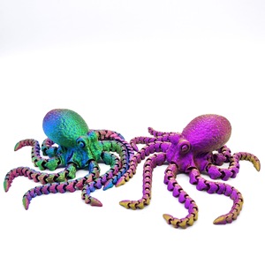 Decoración de Pulpo Realista Impresa en 3D en Varios Colores con Articulaciones Móviles Unisex para Mayores de 15 Años - Product Image 2