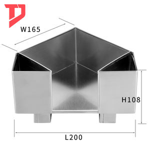 Newfashioned Scatola Del Tessuto In Acciaio <span class=keywords><strong>Inox</strong></span> Hotel Tovagliolo Caddy Bar supporto di Carta - Product Image 3