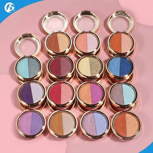 Fard à paupières <span class=keywords><strong>2</strong></span> en 1, fini mat et scintillant, personnalisable, marque privée, haute pigmentation - Product Image 2