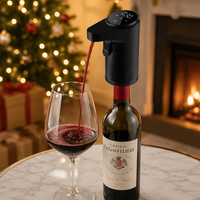 Distributeur de vin et de whisky électrique rechargeable par USB portable, affichage numérique intelligent, verseur de liqueur mesuré de 1 à 999 ml, idéal pour un cadeau de Noël