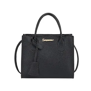 Bolso Pequeño de Mujer con Patrón de Lichi, Elegante y Moderno, de Hombro, con Cierre de Cremallera, Nueva Tendencia de Moda, Poliéster - Product Image 5