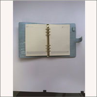 Portefeuille Organisateur en Cuir PU Effet Crocodile à 6 Anneaux, Multi-emplacements pour Cartes, Organisateur de Reçus et Billets, Planificateur à Feuillets Mobiles
