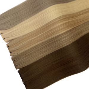 For European Virgin Hair Extensions Single Weft Micro-Link Attachment Wholesale From Plucharm Factory - Product Image 1