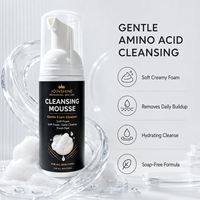 Mousse Nettoyante Préparatoire Sans Alcool pour Perruques à Marque Blanche, Nettoyant pour Cuir Chevelu et Ligne Capillaire pour Adhésif de Perruque en Dentelle, Fabricant OEM