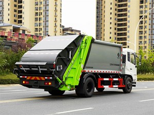 Camion de ramassage des déchets Dongfeng 4X2 12/15m³ de qualité supérieure avec compacteur pour l'élimination des déchets commerciaux - Product Image 6