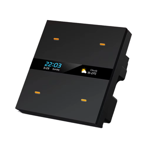 Tuya สมาร์ททัชสวิตช์ไร้สายอัจฉริยะ Tuya ZigBee WiFi สหราชอาณาจักรซ็อกเก็ต485มาตรฐาน220V แผงควบคุมส่วนกลางอัจฉริยะ - Product Image 1