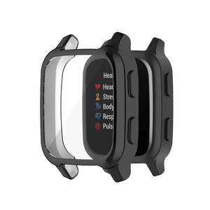 Coque souple pour <span class=keywords><strong>Garmin</strong></span> <span class=keywords><strong>Venu</strong></span> SQ <span class=keywords><strong>SQ2</strong></span> SQ Music <span class=keywords><strong>SQ2</strong></span> Music, protection d'écran, étui de protection en TPU galvanisé - Product Image 1
