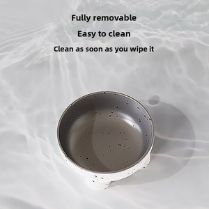 Removable Stainless Steel <strong>Dog</strong> <strong>Bowl</strong> Non-Slip Pet Feeding <strong>Bowl</strong> Detachable Inner <strong>Bowl</strong> for <strong>Dogs</strong> and Cats - Product Image 4