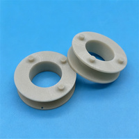 Bobine à rouleaux avec supports en nitride d'aluminium (AlN) céramique, haute conductivité thermique, résistante à l'usure, taille personnalisée, précision