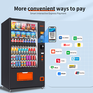 Afen Công Suất Lớn Hoàn toàn Tự Động Mã QR Snack Automaten Đồ Uống Và Snack Combo Máy Bán Hàng Tự Động Cho Đồ Uống Đức - Product Image 2