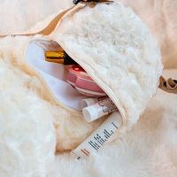 Sac à dos unisexe personnalisé ours en peluche jouet PP coton rempli de personnage de dessin animé sac à dos scolaire pour enfants en peluche