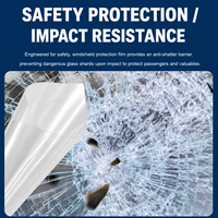 Film de protection pare-brise anti-explosion OEM, auto-réparant, anti-rayures, anti-UV pour voiture