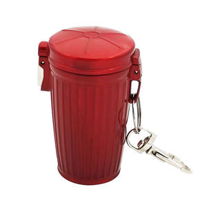 Cendrier de poche en métal en gros, cendrier portable d'extérieur, cendrier coloré pour fumer avec porte-clés - Product Image 4