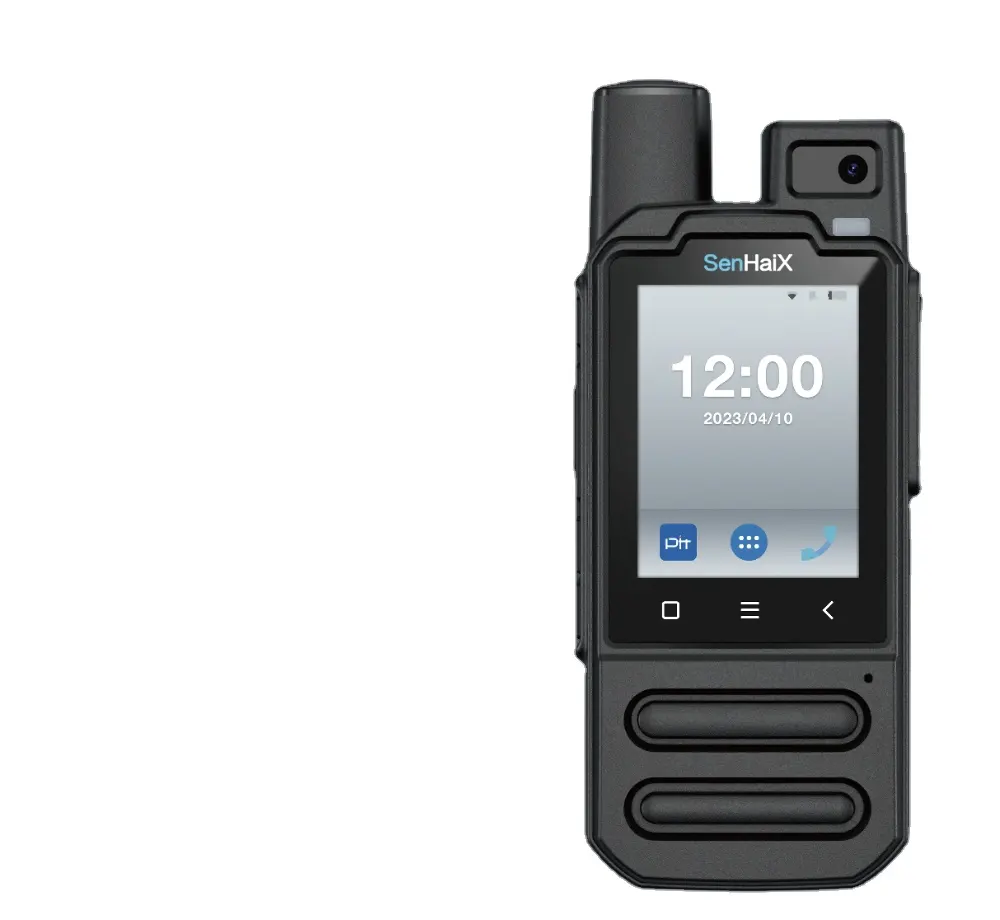 هاتف محمول F24 4G LTE 3G GSM Poc لاسلكي ثنائي الاتجاه 100 كم 200 كم 500 كم مدى طويل Zello Ptt راديو محمول مع بطاقة Sim