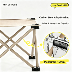 Outward folding small <b>stool</b>, portable small camping <b>stool</b>, fishing chair, lightweight folding chair, camping <b>stool</b>, chair, bench - Product Image 4
