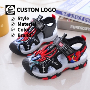 Sandales d'été pour garçons Cema Wholesale, nouveau design Spider-Man, légères et souples, sandales d'extérieur, chaussures de plage décontractées pour enfants - Product Image 1