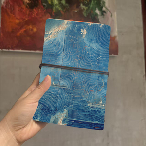 A6 Notebook le bon choix pour la pratique du grand livre <span class=keywords><strong>des</strong></span> étudiants en comptabilité et les notes <span class=keywords><strong>des</strong></span> <span class=keywords><strong>états</strong></span> <span class=keywords><strong>financiers</strong></span> avec <span class=keywords><strong>des</strong></span> navires Ocean Map Comp - Product Image 3