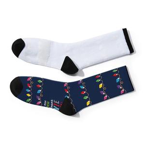 Transfrontalier pour <span class=keywords><strong>Amazon</strong></span> Chaussettes en éponge décontractées <span class=keywords><strong>de</strong></span> <span class=keywords><strong>Noël</strong></span> Cinq explosions <span class=keywords><strong>de</strong></span> personnalité Impression numérique personnalisée Enfants d'équipage tricotés - Product Image 5