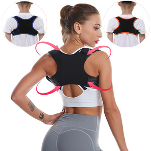 Corrector de postura ajustable para niños y adultos, transpirable, cómodo, invisible, soporte para sentarse, para correr, fitness y ejercicio corporal - Product Image 2