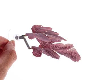 Betta Leaf Aquarium Scenery Betta Bed Laying Leafシミュレーションプラスチック水草装飾 - Product Image 6