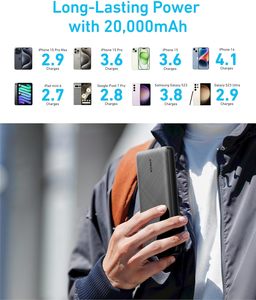 <span class=keywords><strong>Anker</strong></span> 325 20000mah Banco de Energía Portátil, Estación de Energía, <span class=keywords><strong>Powerbank</strong></span>, Banque D'alimentation, Productos Estacion De Poder para Teléfono - Product Image 6