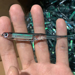 Juego de Señuelos de Pesca de Plástico Suave para Marlin y Lubina - Señuelo de Cola de Gallo, Popper, Jig para Pesca en Aguas Profundas y Ríos, Material ABS de Alta Calidad - Product Image 4