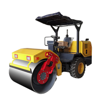 Rouleau vibratoire à tambour unique BOMAG de 6 tonnes, robuste, avec système entièrement hydraulique pour le compactage des couches de fond de chaussée autoroutière