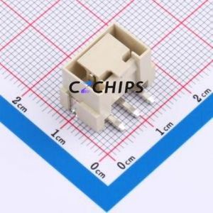 HCZZ0596-3 Wire-to-Board Pin Header SMD,P=3.96mm Connector 1x3P 3.96mm Vertical Mount VH - Product Image 1