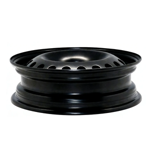 WheelskyOEM 624402 Cerchio in Acciaio 16 Pollici 16x4.0 Nero con Rivestimento E-coating, PCD 4x108, per Veicoli Passeggeri Citroen C4 / <span class=keywords><strong>DS3</strong></span> - Product Image 2