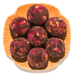 Tè Fiorito Artigianale in Palline con Fiori di Giglio, Gelsomino, Rosa e Peonia - Product Image 4