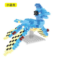 40 Pièces Briques Dinosaures en Gros Modèle Wisehawk Blocs de Construction Micro en Plastique Jouet de Construction pour Enfant Thème Petits Animaux