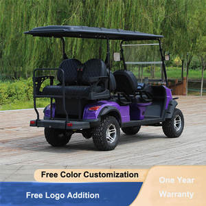 Voiturette de golf GTI mini voiture dérette personnalisée électrique buggy d'hôtel 6 places - Product Image 4