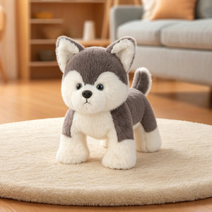 Peluche de <span class=keywords><strong>Golden</strong></span> <span class=keywords><strong>Retriever</strong></span> y Shiba Inu de 15 cm, Súper Suave, Relleno de Algodón PP, con Forro de Malla, Lindo Regalo de Cumpleaños, Juguete Antiestrés - Product Image 4