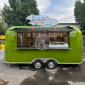 Remolque de Comida Móvil Personalizado 2025, Totalmente Equipado, para Pizza, Mariscos, Kebab, Restaurante Móvil, Carrito de Hot Dogs - Product Image 3