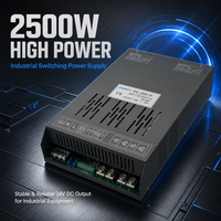 ZGQNYI QYL-2500-72 2500W 72V 34.7A 220VAC Alimentation à découpage AC/DC à tension et courant constants réglables pour chargeur de batterie intensif