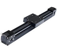 Module linéaire silencieux à courroie, longueur de déplacement personnalisable 40-1200 mm, moteur pas à pas, module linéaire silencieux à haute vitesse pour CNC