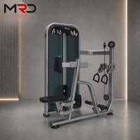 Appareil de musculation professionnel : Machine à ramer assise pour l'entraînement du dos et la musculation