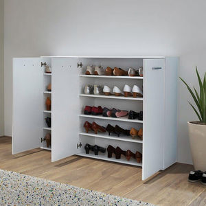 Armoire à <span class=keywords><strong>chaussures</strong></span> fermée multicouche de style nordique, dernier support de rangement d'entrée en bois pour <span class=keywords><strong>chaussures</strong></span> pour hommes et <span class=keywords><strong>femmes</strong></span> - Product Image 6