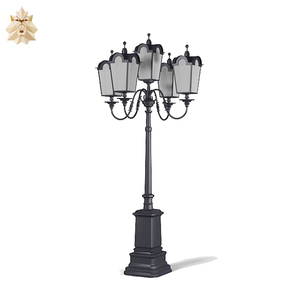 <span class=keywords><strong>Lampadaire</strong></span> en fer pour décoration de rue au design moderne lampadaires en <span class=keywords><strong>fonte</strong></span> de jardin d'extérieur NTILP-007R - Product Image 3