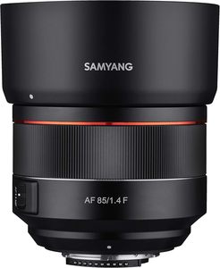 Lente Teleobjetivo Samyang 85mm F1.4 con Enfoque Automático para Cámaras Full Frame, Apertura Rápida F/1.4, Aleación de Aluminio, Motor Dual LSM Híbrido - Product Image 2