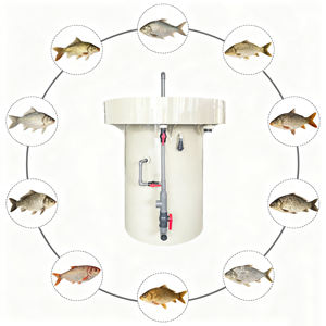Zkaqua Viskwekerij Broederij Apparatuur Karper Incubatie Emmer Voor Aquacultuur - Product Image 1